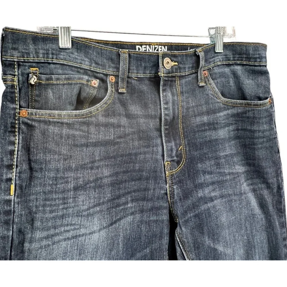 Levi's Denizen 216 Skinny Fit Denim Jeans Medium Wash Blue Mens Size 36 X 30 - Picture 2 of 13
